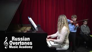 Brady Monk's violin recital April 2019