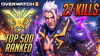 27 Kills Hazard OW2 Gameplay Guide !! Best Hazard Overwatch 2 Top 500 Gameplay Combos Abilities