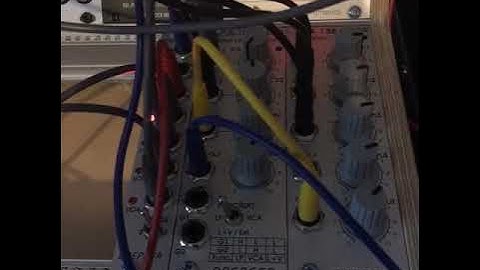 128 Step Sequence with the Mimetic Digitalis and A-151