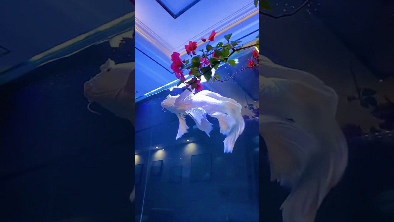 Рыбка-невеста 🥰какая же она красивая ❤️ Beautiful fish 