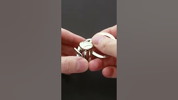 Can you solve it? Hanayama Cast Ring 2 puzzle. #Shorts