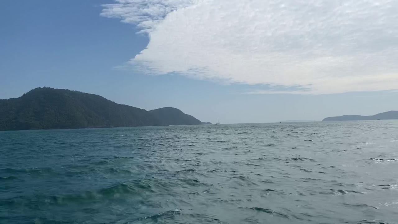 Catamaran ride to Racha Islands - YouTube