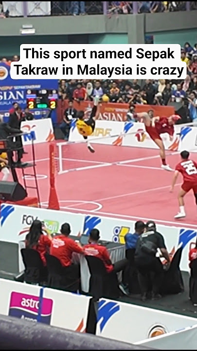 This CRAZY Sport in Malaysia really exists #sepaktakraw #sepaktakrawmalaysia #titiwangsa #malaysia