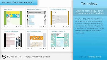 Technology Templates | Registration Form - template