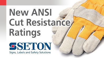 How to Select the Right Safety Glove Using New ANSI Cut Resistance Levels | Seton Video