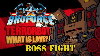 BROFORCE | 3 Player Co-Op | BOSS BONUS: Terrorbot