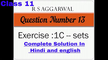 Class 11/Exercise 1C Question number 13/class 11/Anjali Maths