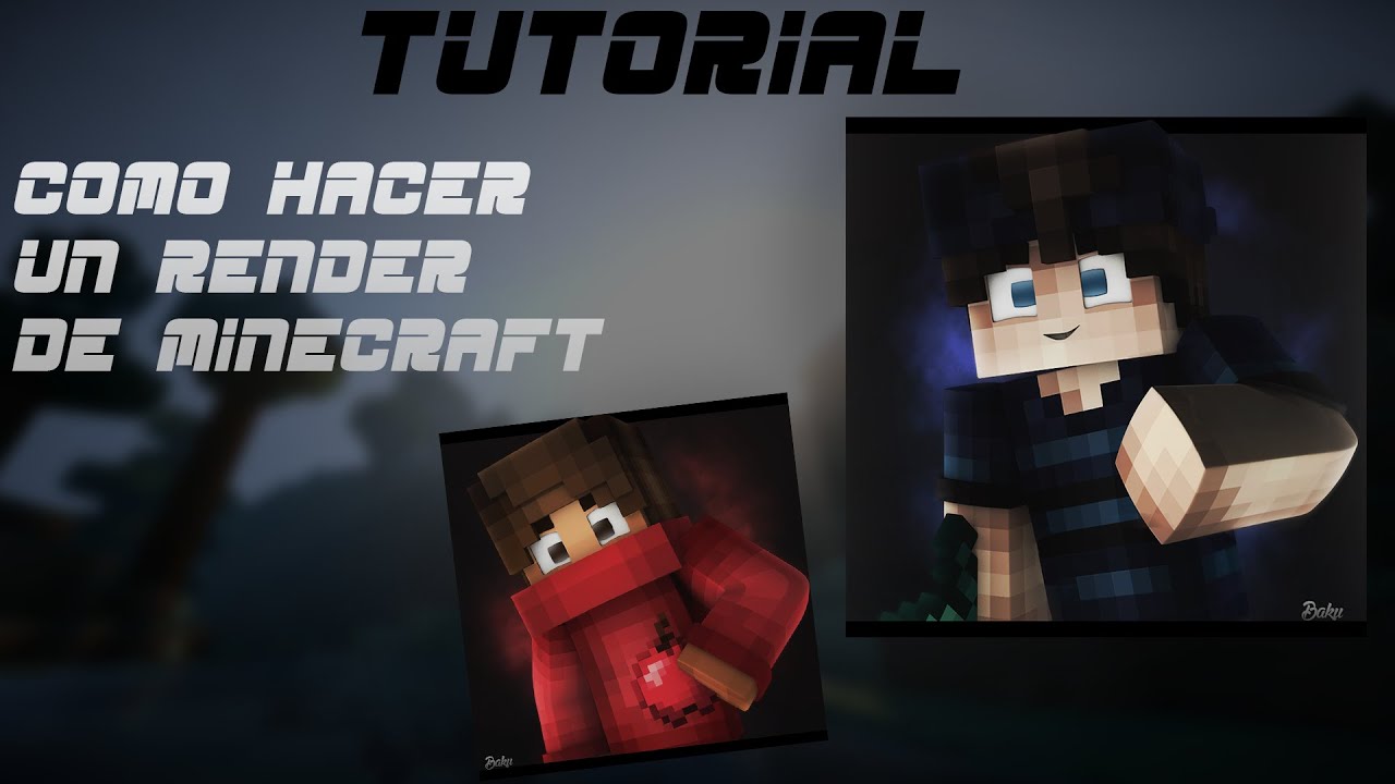 Como hacer un render de Minecraft Cinema 4D - YouTube