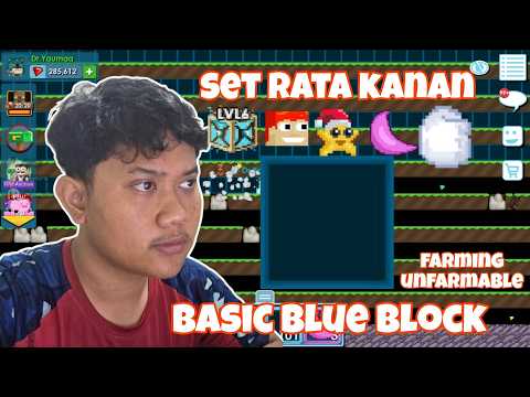 FARMING HIDDEN GEM UNFARMABLE BLOCKS IN GROWTOPIA | Growtopia Indonesia 2026