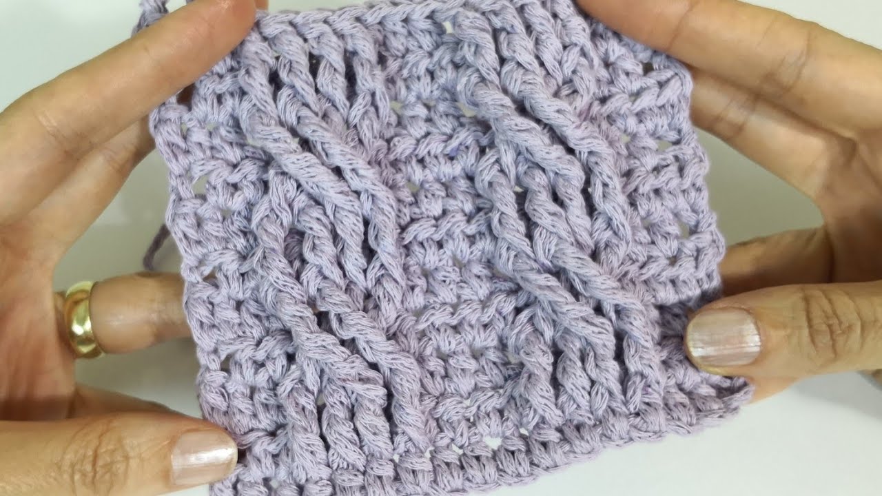 Tığ ile Saç Örgüsü (Burgu) Modeli Nasıl Yapılır