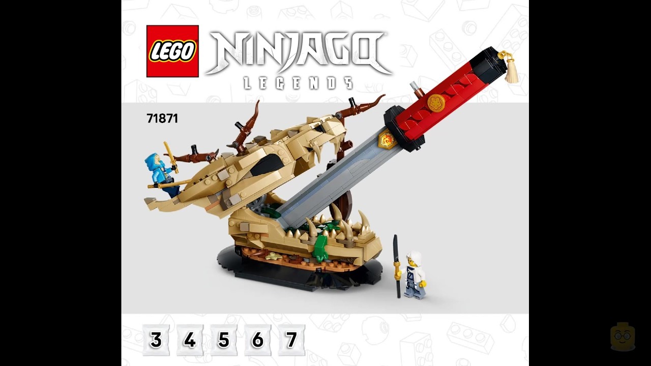 LEGO Ninjago 71871 - Battle at the Dragon's Blade Instructions