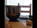 黒糖饅頭(蒸しパン)の丸め方