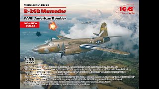 ICM 1/48 B26 Marauder: first impressions!