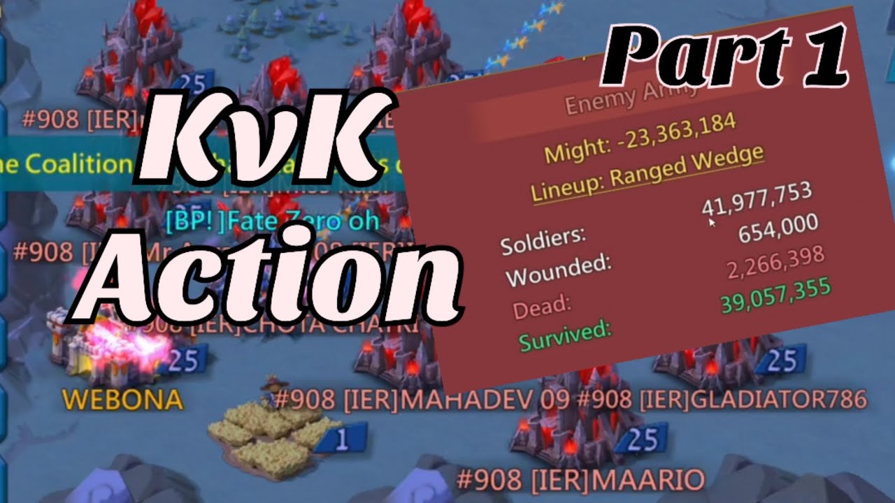||Lords Mobile - Hitting Online Targets & KvK Actions || Part 1|| - YouTube