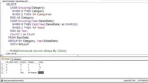 SQL Server  Filtering Groups & Adding Grand Totals