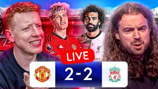 WATCHALONG | Man Utd 2 vs 2 Liverpool | Laurence McKenna, Nicole Holliday & CultureCams 🔥