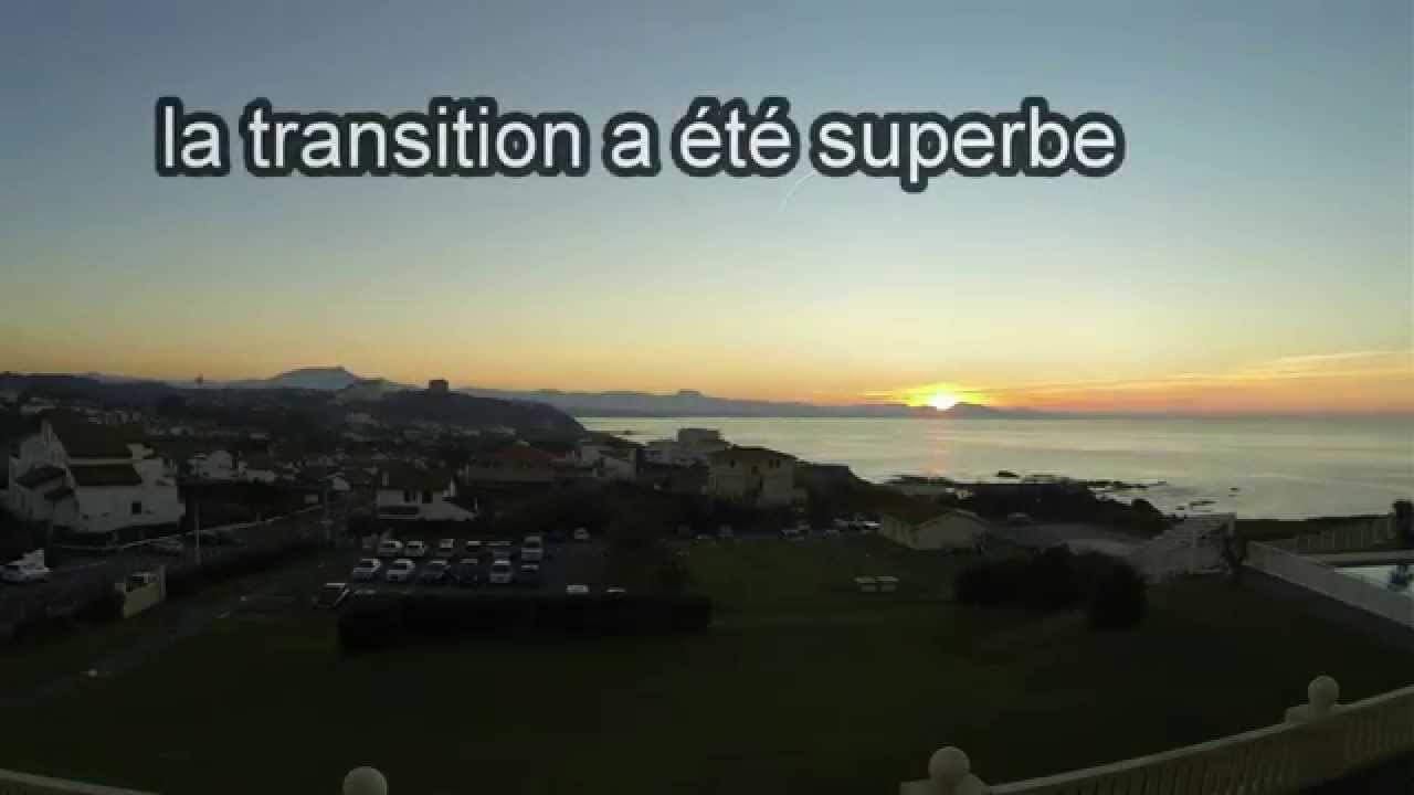 Coucher Et Lever Du Soleil à Biarritz 31 Decembre Youtube