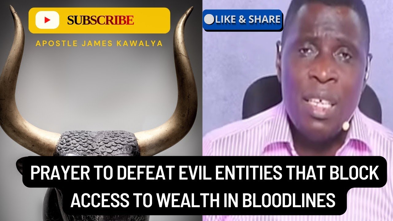 Молитва о победе над злыми сущностями, блокирующими доступ к богатству в родословных — Ап. Джеймс...
