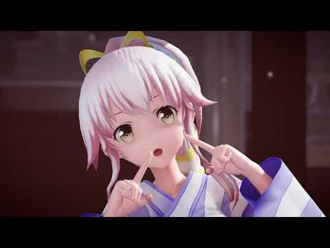 【0074/MMD/艦隊これ】おっぱいを移植した浴衣由良さんで「恋愛サーキュレーション」