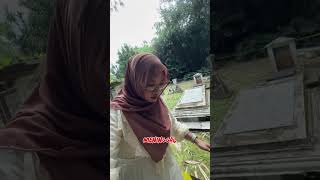 ⚠️TIBA-TIBA NEMU KUBURAN BELANDA⚠️ PART 2 #ghinaeroz #horror #geroz #nyeremserem #kuburan 