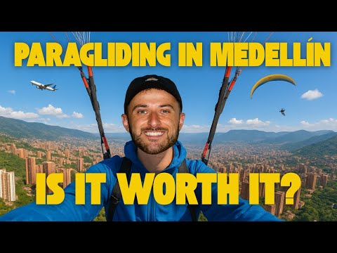 Paragliding in Medellín