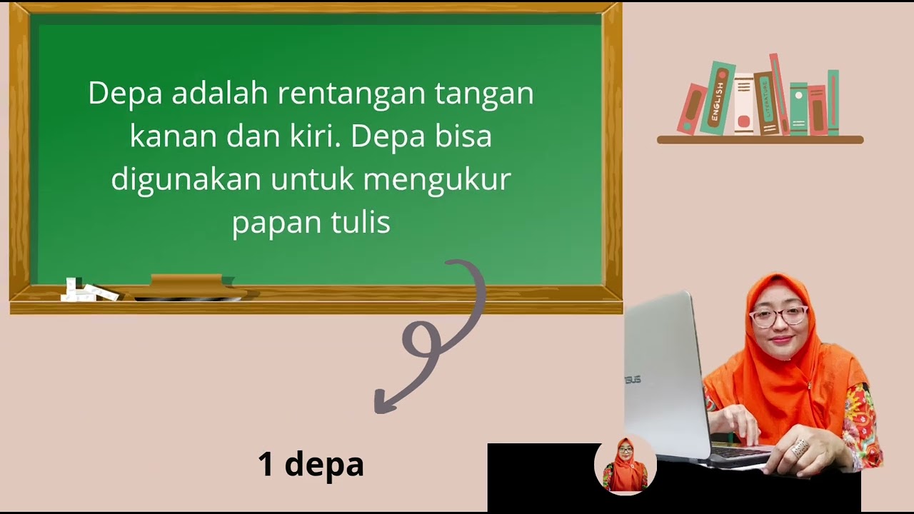 Vidio Pembelajaran Matematika kelas 1 Bab 7 Mengukur panjang benda