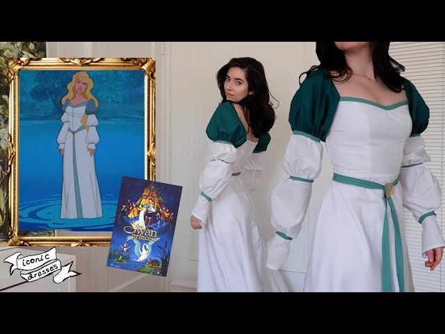 Sewing Odette's Iconic Dress from The Swan Princess (1994) | Iconic Dresses  - YouTube