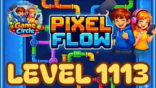 Pixel flow©  - Level 1113 - solution - walkthrough