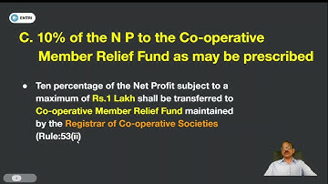 Disposal of Net Profit:Sec:56