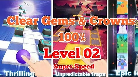 ROLLING SKY#Level 02# Best Complete 100%#Games for Kids 2018