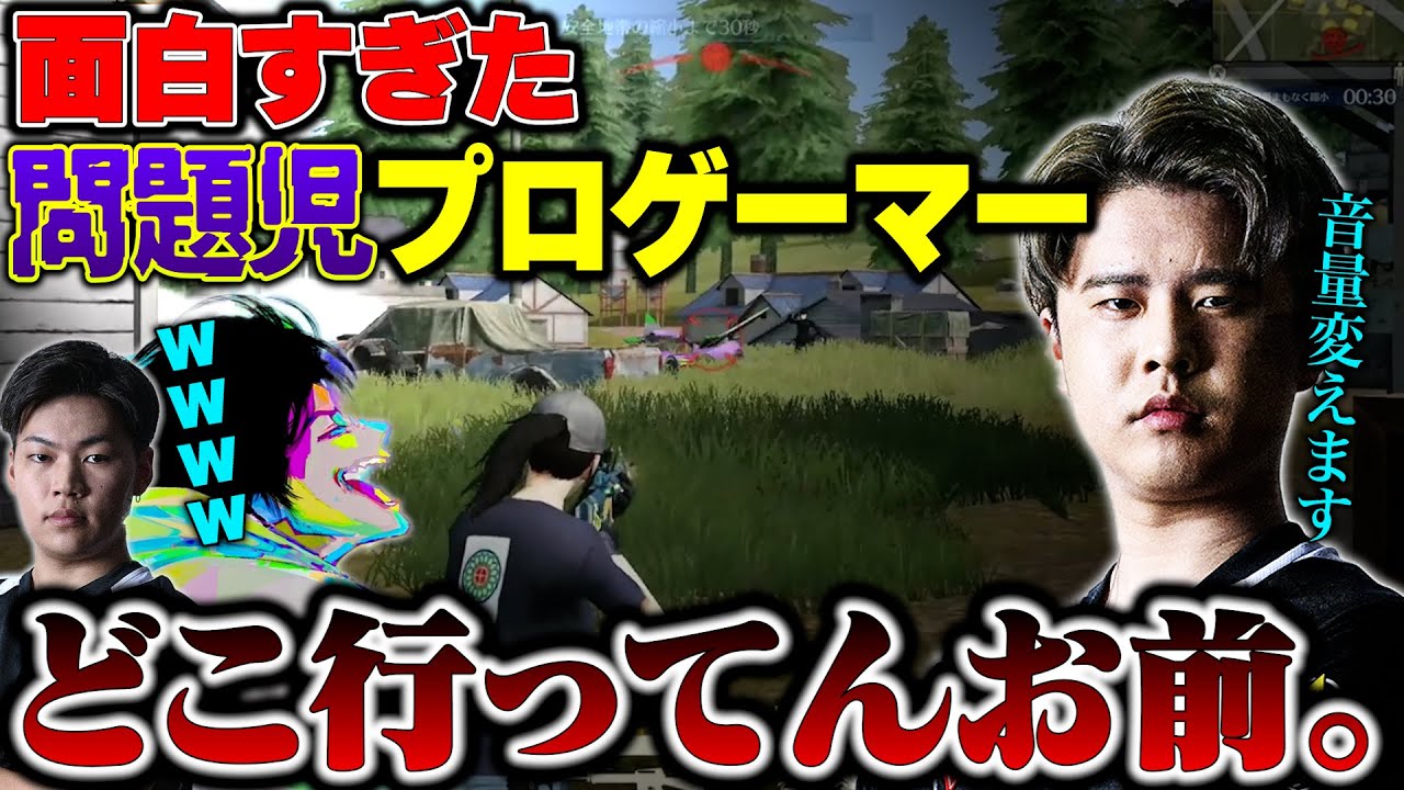 謹慎になった問題児プロゲーマーが死ぬほど面白すぎて泣けるPEAK戦【荒野行動】