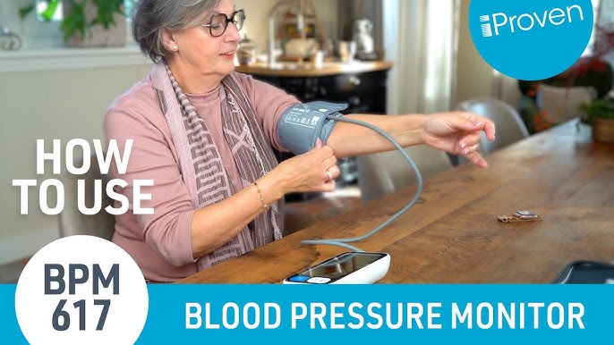 Lifehood Blood Pressure Monitor Battery Powered Advanced Fast 60 Records