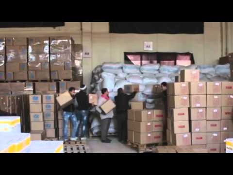 სირიის ქალაქებს ჰუმანიტარული დახმარება მიეწოდება