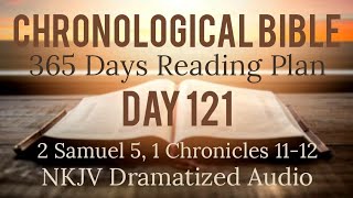 Day 121 - One Year Chronological Daily Bible Reading Plan - NKJV Dramatized Audio Version - May 1
