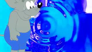 Grey Mouse Water Leopold The Cat Angry German Kid Super Slow Part 1