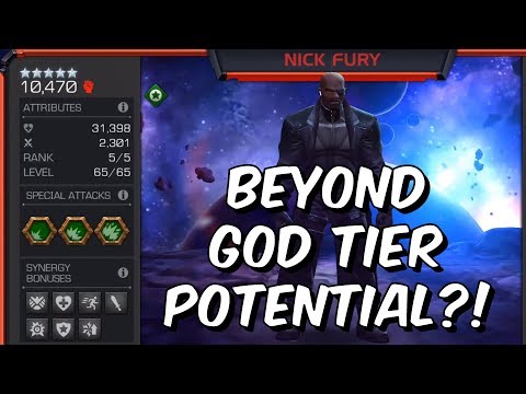 Nick Fury Beyond God Tier Potential – Abilities & Synergy Breakdown – Marvel Contest of Champions