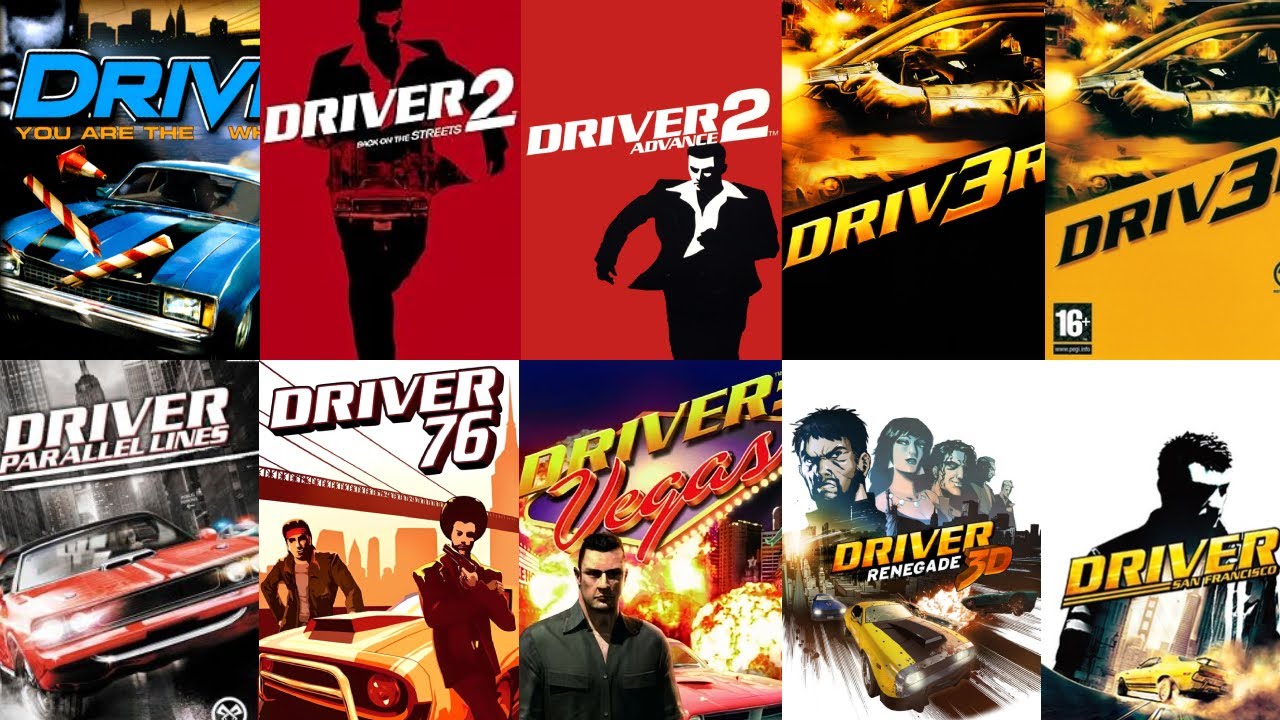Evolution of Driver Games (1999–2014) - YouTube