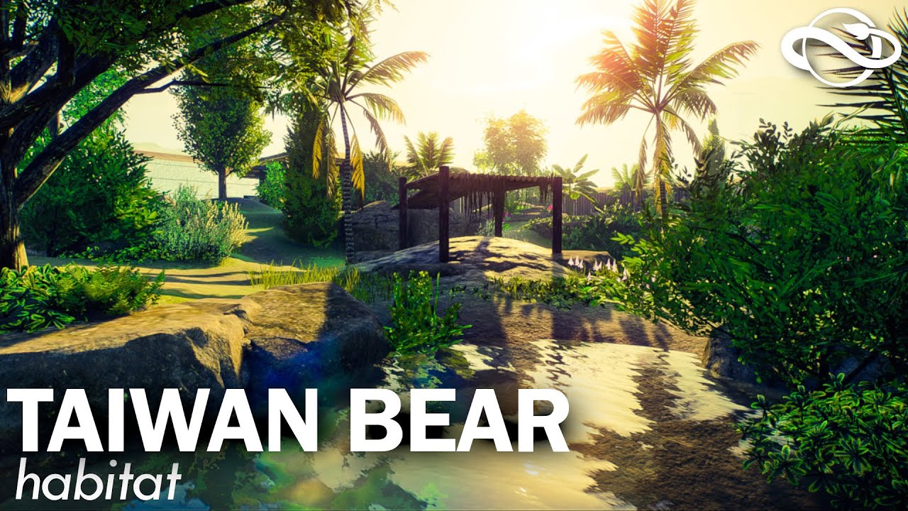 Taiwan Bear Habitat 🐻 Planet Zoo | Speed Build