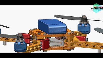DRONE | Quadcopter in SolidWorks