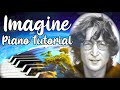 🎹 JOHN LENNON (Imagine) - TUTO Piano Très FACILE - Tonalité originale en Do (C)