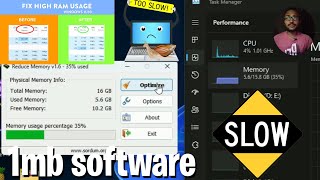 Reduce Memory Usage in Windows XP/7/8/10/11 | Boost PC Speed with FREE Memory Reducer Software! #pc screenshot 2