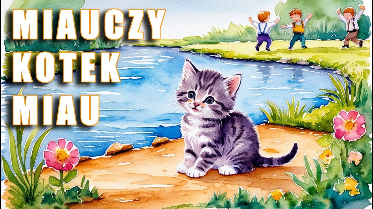 Miauczy kotek miau piosneka po polsku do śpiewania i tańczenia | O