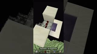 A Farm de areia mais fácil de fazer no Minecraft Bedrock 1.20 #shorts