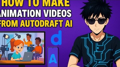 MAKE ANIMATION VIDEO WITH AUTODRAFT.AI (FAST AND EASY)