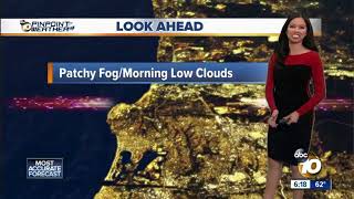 10News Pinpoint Weather for Mon. Dec. 10, 2018