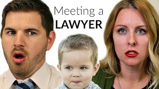 Meeting a LAWYER: KIDS PRETEND!!