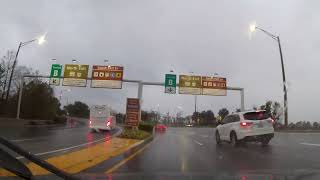 Driving Through Terminal B At Orlando International Airport - Florida