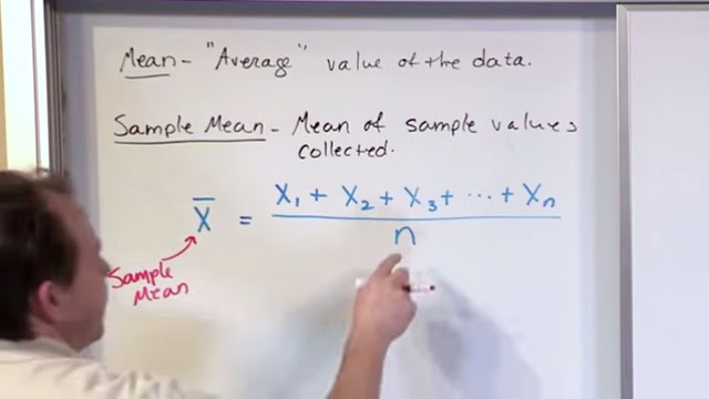 Lesson 10 - Statistics Population Mean & Sample Mean - YouTube