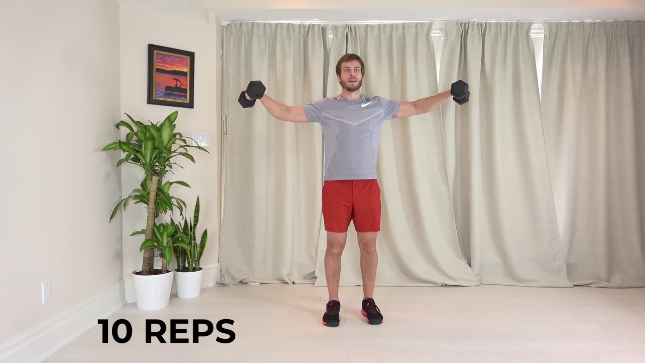 Lateral Raises [10 Reps] YouTube