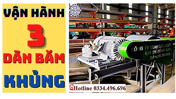 ✅3 Dàn Máy Băm Rác Ván Lạng Hoạt Động Hết Công Suất Ba Khu Vực/Cơ Khí Hồng Nho/Hotline 0334 496 696